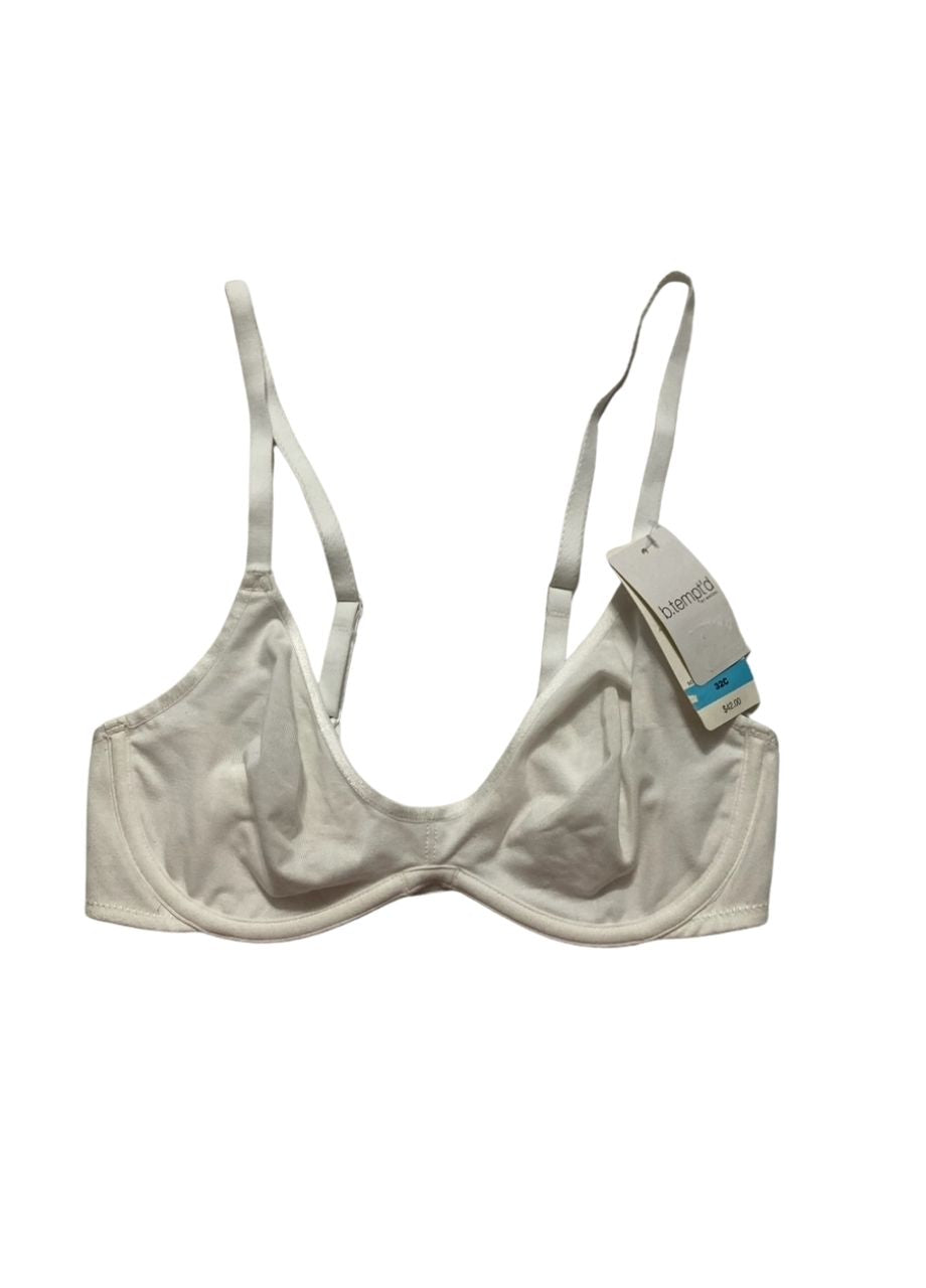 B.TEMPT´D Cotton to a Tee Scoop Underwire Bra WHITE 32C