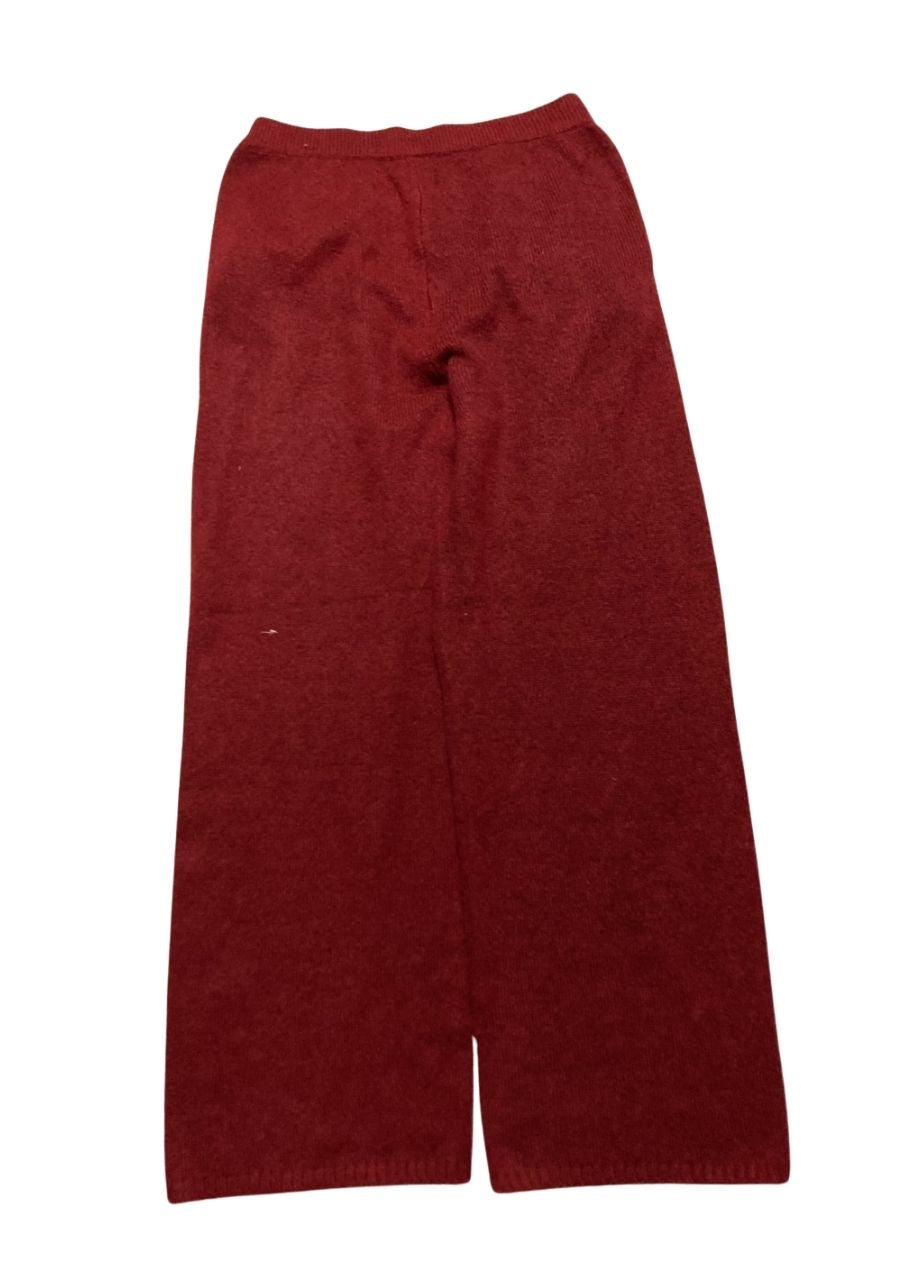 STATE OF DAY Cable Jogger Pajama Bottom RED S