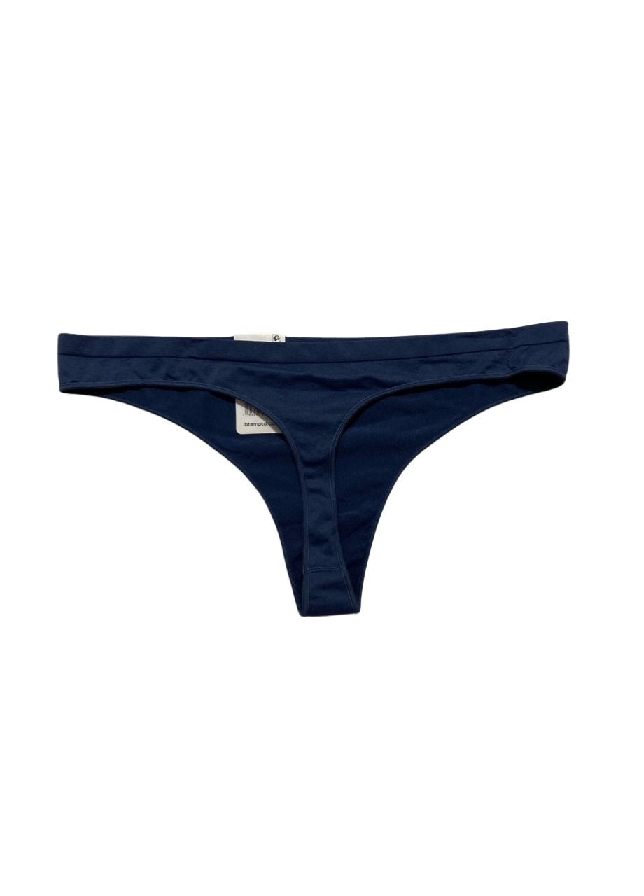 B.TEMPT'D Seamless Minimal Coverage Thong Panty OCEANA XL