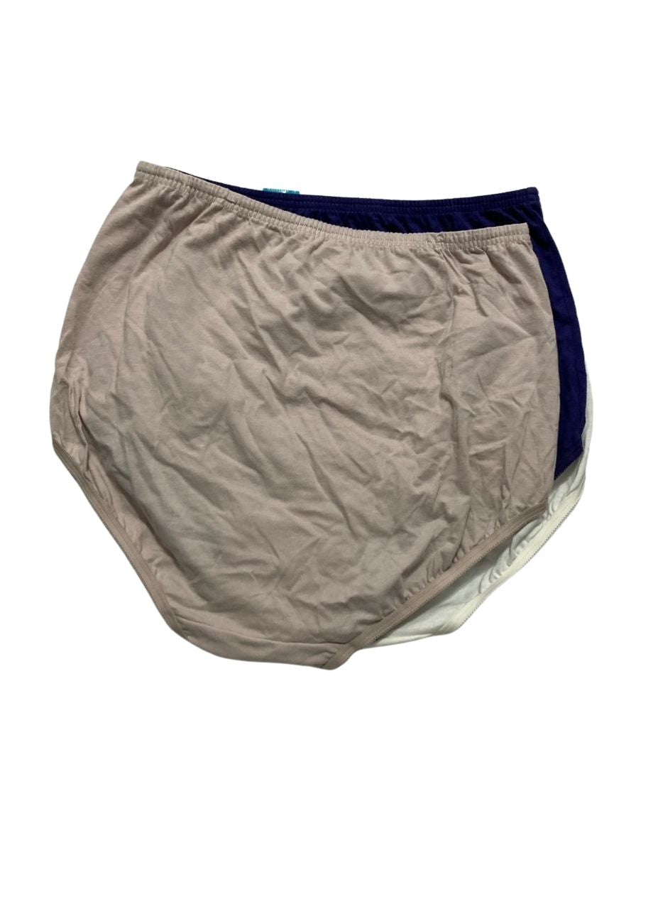 VANITY FAIR Perfectly Yours Traditional Nylon Brief Panties ASSORTED