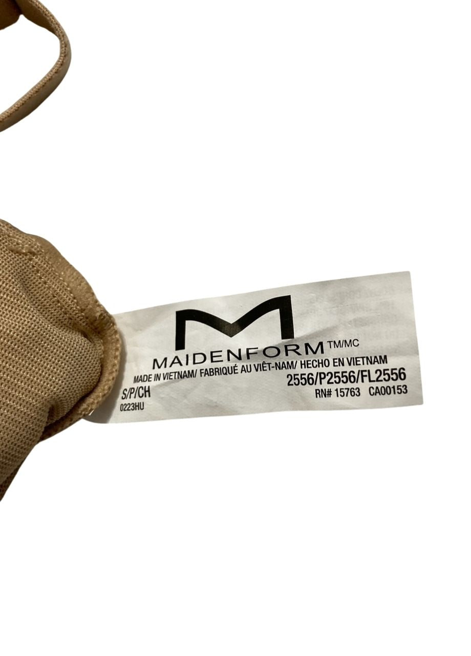 MAIDENFORM Wear Your Own Bra Singlet Fajas Shapewear BEIGE S
