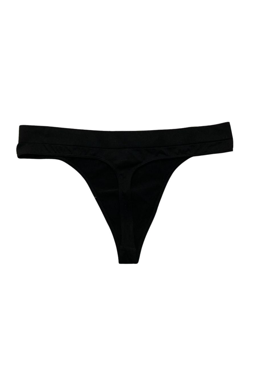 STATE OF DAY Seamless Thong Underwear BLACK XXL