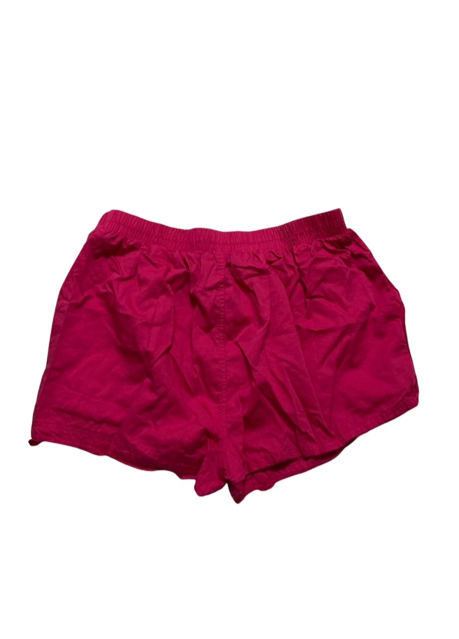 FREE PEOPLE Day to Day Solid Boxers PINK PEACOCK M