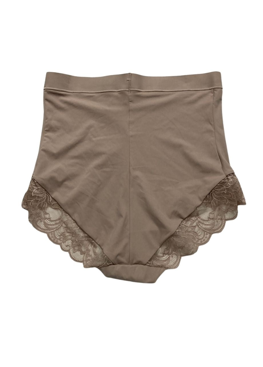 MAIDENFORM Eco Lace Firm Control Shaping Brief EVENING BLUSH XL