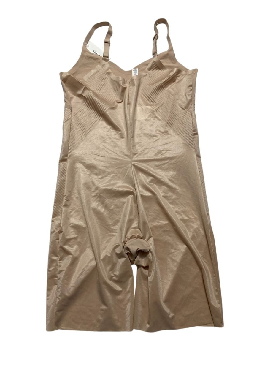 SPANX Tank Mid-Thigh Bodysuit CHAMPAGNE BEIGE XL