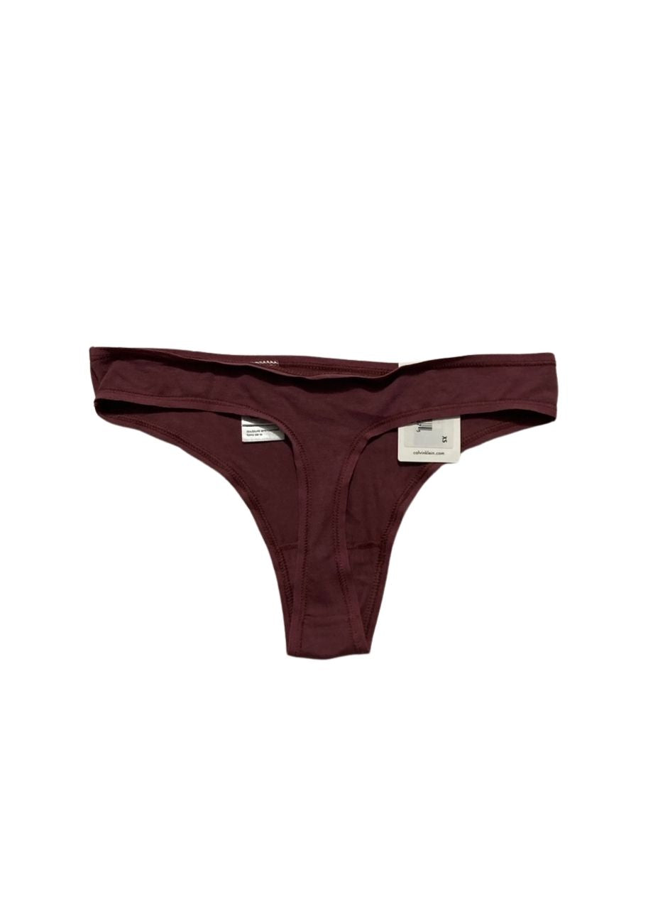 CALVIN KLEIN Underwear String Thong RED XS