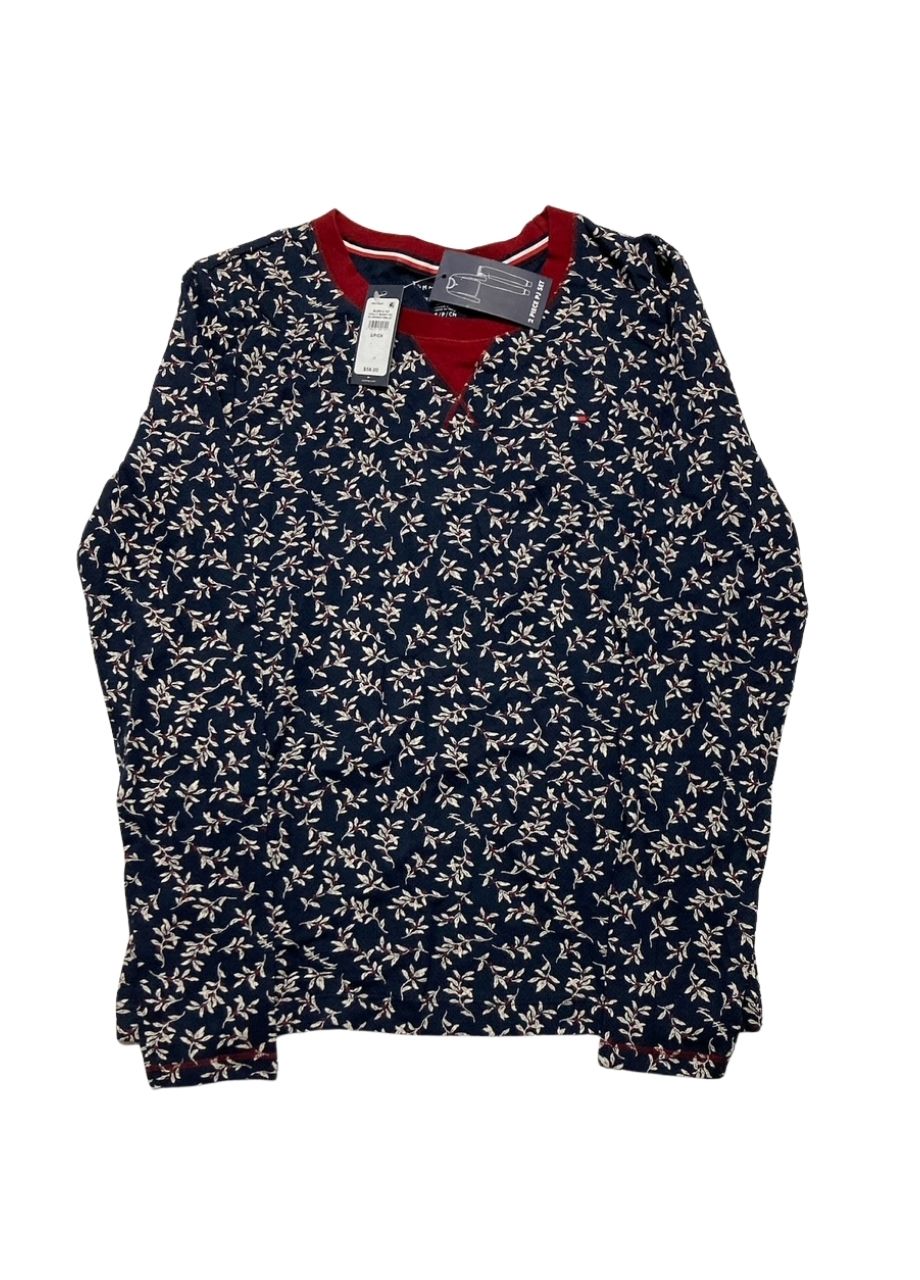 TOMMY HILFIGER Crewneck Top & pant pajama set HOLLY BERRY S