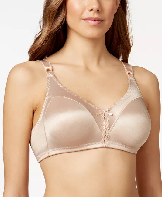 NWD BALI Double Support Tailored Wireless Lace Up Fron NUDE 34DD