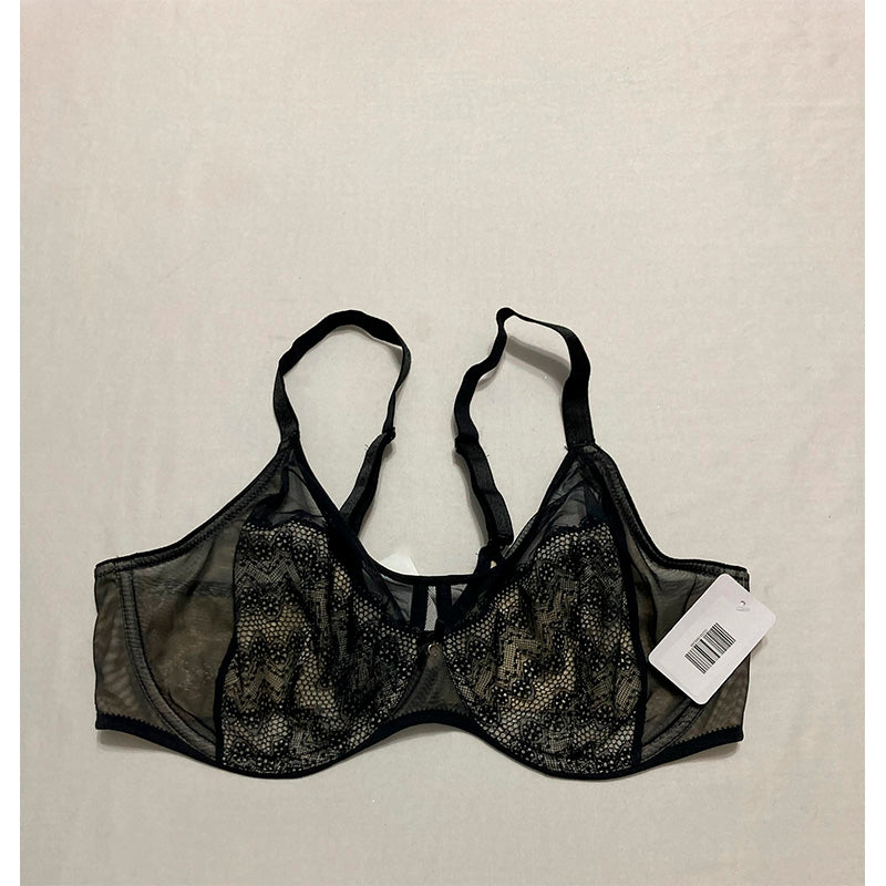 Chantelle Revele Moi Perfect Fit Underwire Bra Black 42E
