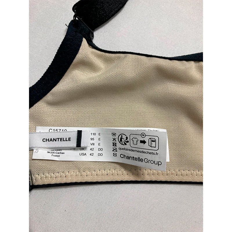 Chantelle Revele Moi Perfect Fit Underwire Bra Black 42E