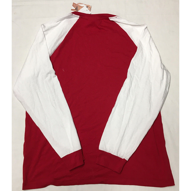 Macy's Matching Men's Merry Only Pajama Top Red XL