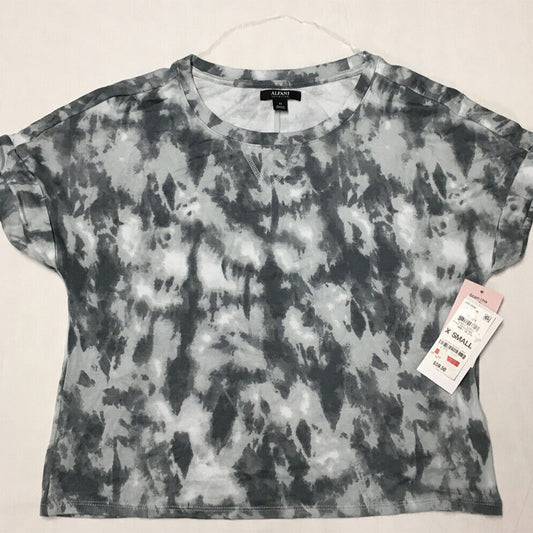 Alfani Women's Ultra-Soft Only Pajama Top Gray XS