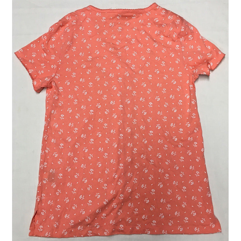 Charter Club Short Sleeve Only Pajama Top Orange XS