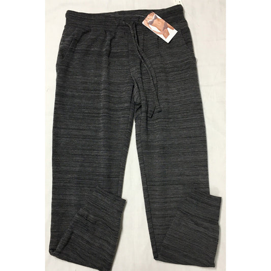 Alfani Ultra Soft Printed Joggers Pants Gray XS