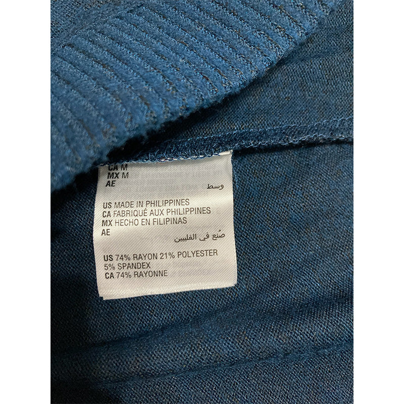 NWD Alfani Womens Knit Leggings Sleep Pant Blue M