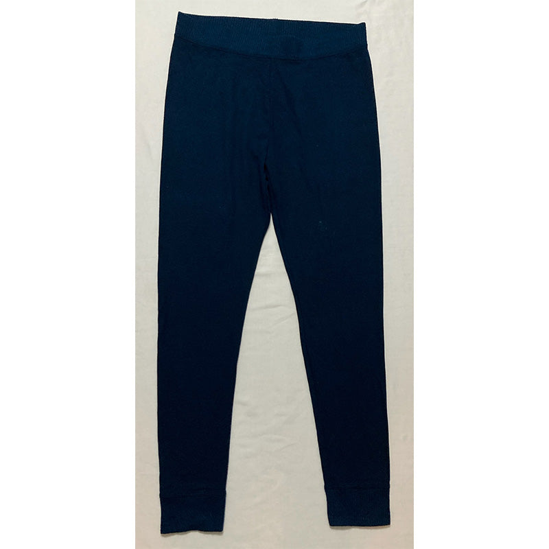 NWD Alfani Womens Knit Leggings Sleep Pant Blue M