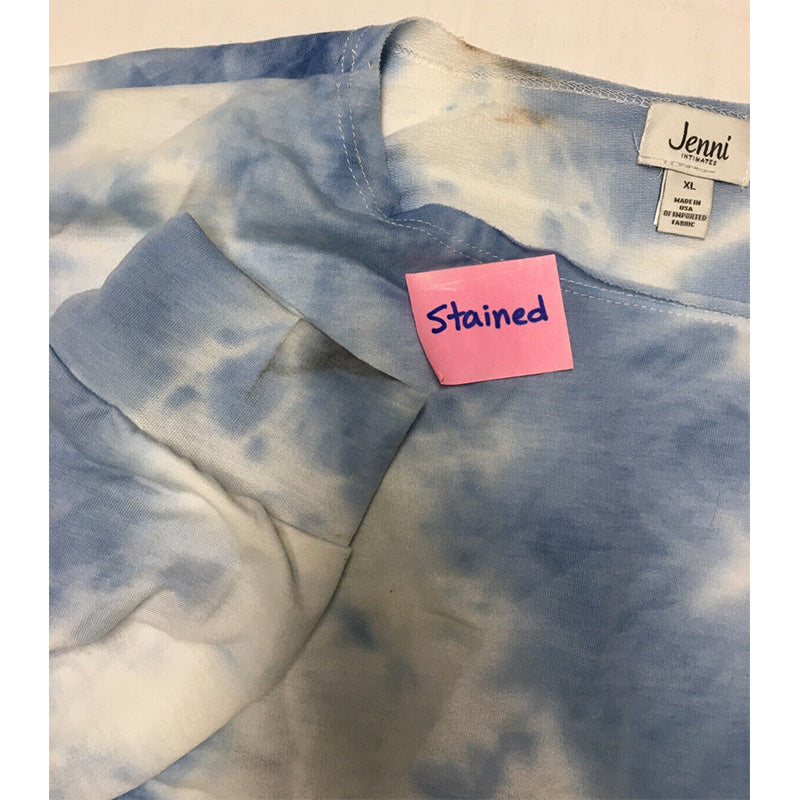 NWD Jenni Tie-Dyed Loungewear Set Blue XL