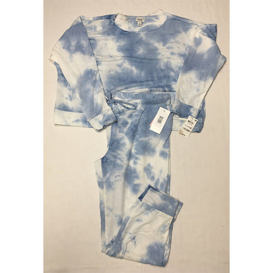 NWD Jenni Tie-Dyed Loungewear Set Blue XL