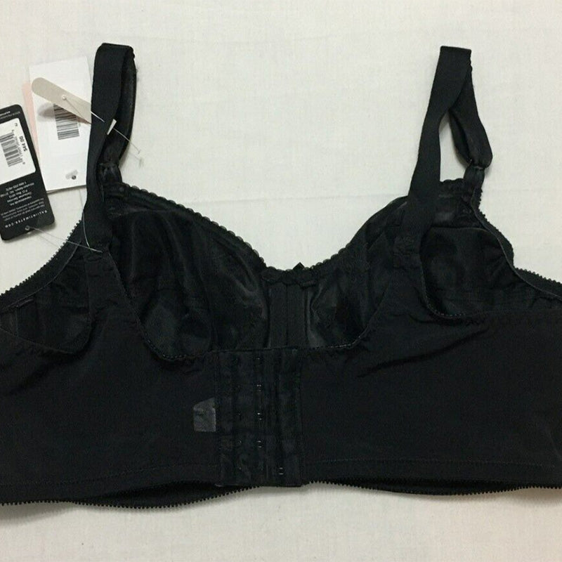 NWD Bali Flower Underwire Bra Black 42DD