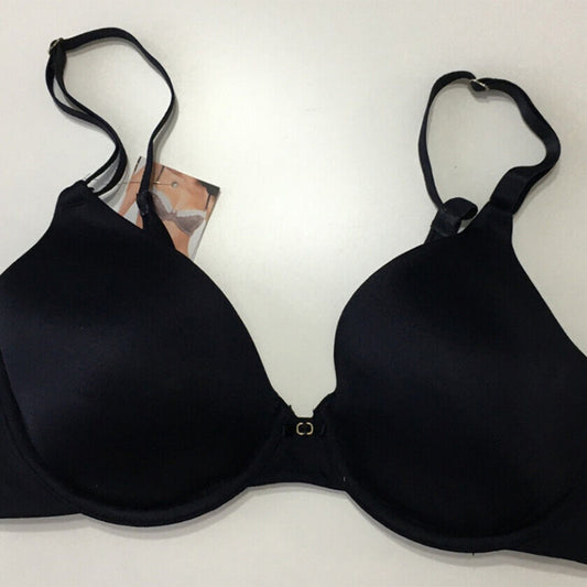 Vanity Fair Beauty Back Full Coverage Underwire Bra Black 34C