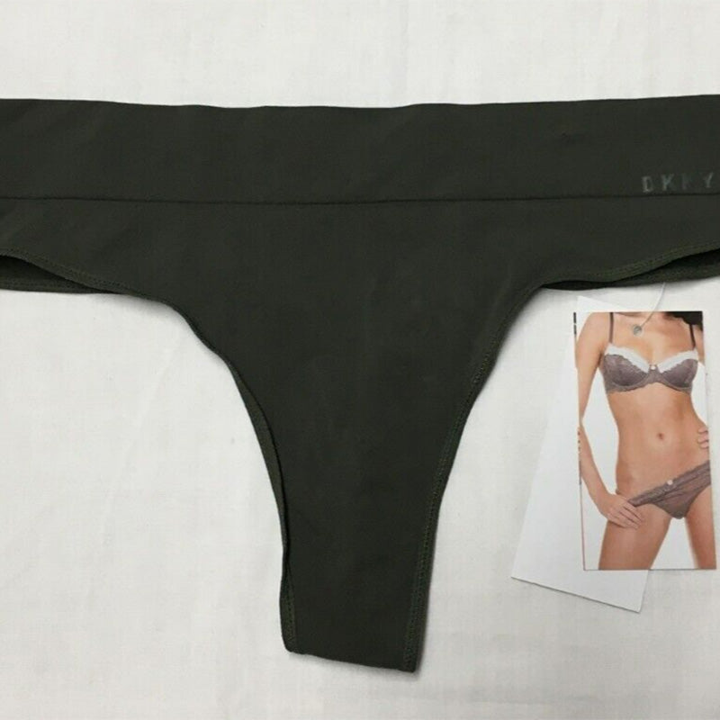 NWD DKNY Litewear Thong Green S
