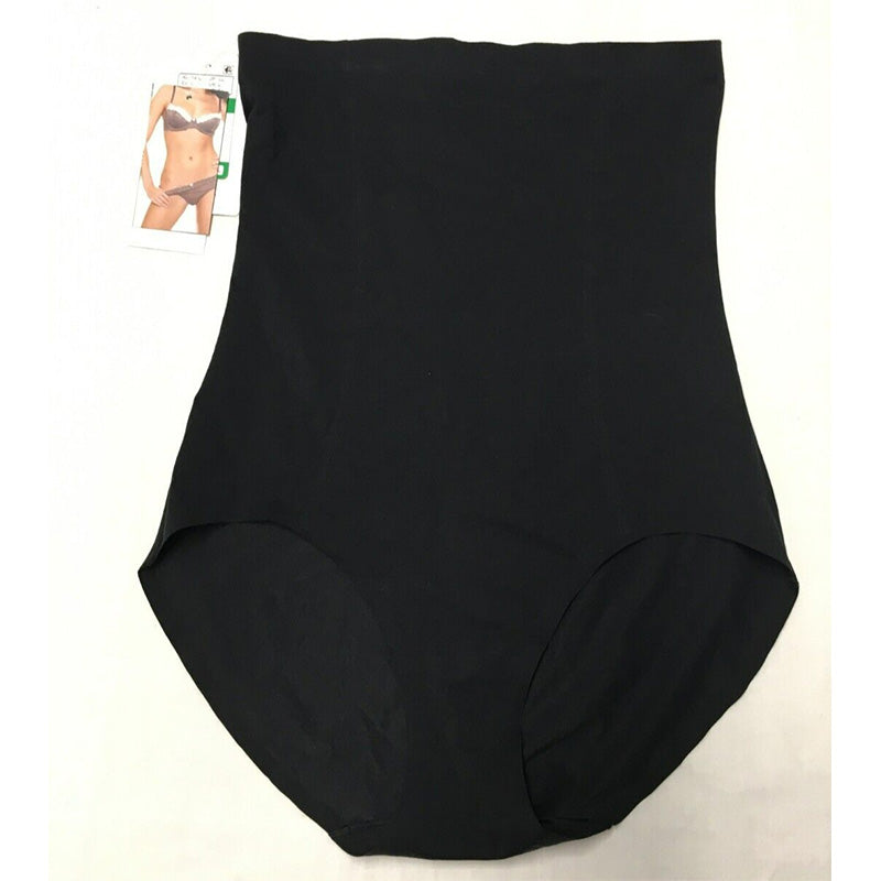 NWD Wacoal Beyond Naked Cotton Hi Waist Shape Brief Black L