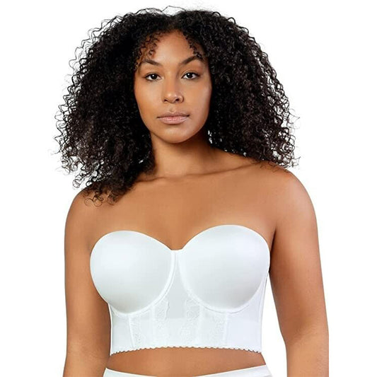 NWD PARFAIT Elissa Full Bust and Full Figure Strapless White 42E