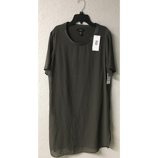 NWD Alfani Ultra-Soft Crew Neck Pajama Top Black 12