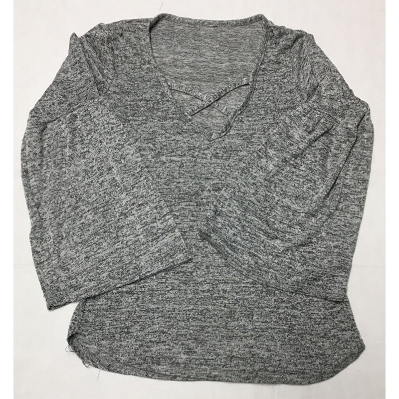 NWD INC  Up All Night Heavenly Pajama Top Gray S