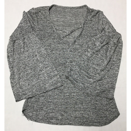 NWD INC  Up All Night Heavenly Pajama Top Gray S