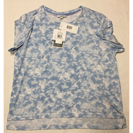 NWD Roudelain Short Sleeve Pajama Top Blue XL