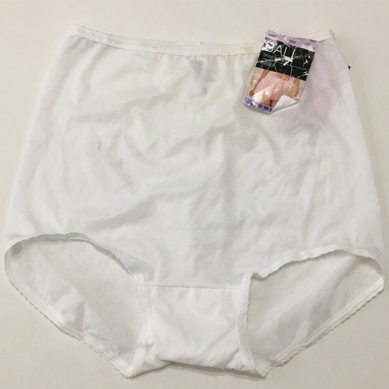 NWD Bali Skimp Skamp Panties Our Bestselling Stretch Brief White M