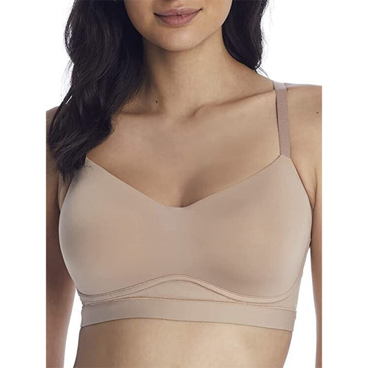 NWD Calvin Klein Perfectly Fit Flex Lightly Lined Wirefree Bralette Nude L