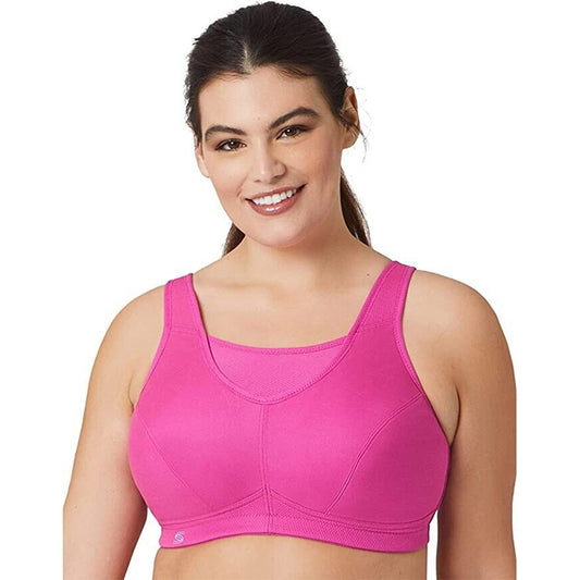 Glamorise Full Figure No Bounce Camisole Rose 42DD