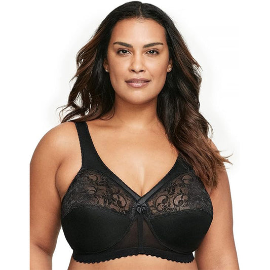 Glamorise Magiclift Original Support Bra Wirefree Black 46J
