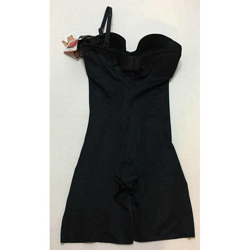 SPANX Suit Your Fancy Strapless Bodysuit Black M