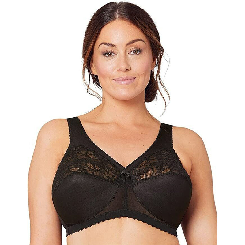 Glamorise Full Figure Black 38D