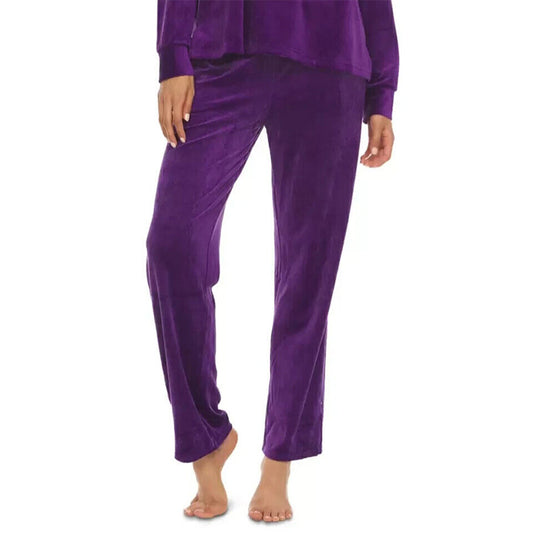 Christian Siriano Only New York Long Sleeve Pajama Pants Purple S