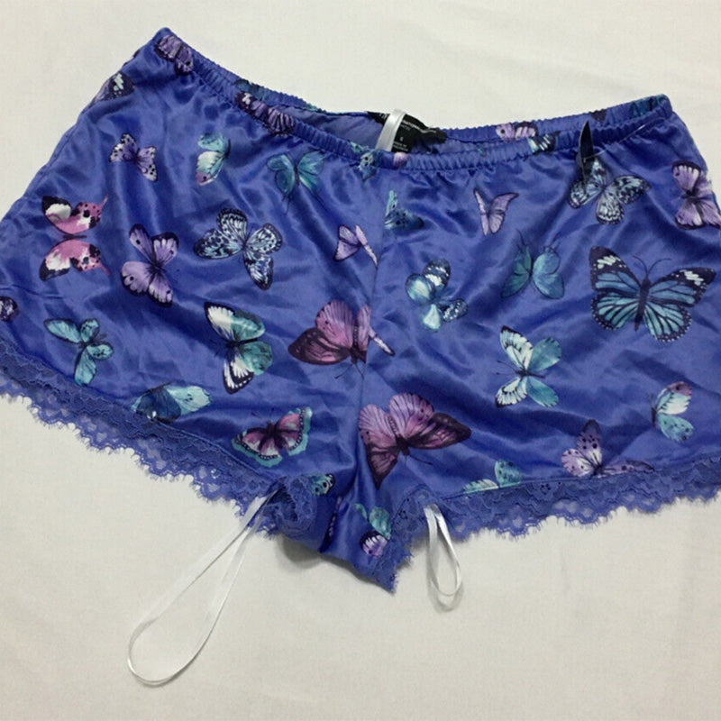 INC Pajama Short Purple Butterfly S