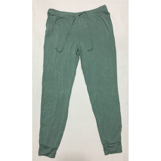 Jenni Tie-Dyed Stripe Only  Pajama Pants Green S