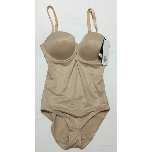 NWD TC Fine Intimates Control Convertible Bodysuit Beige 34D