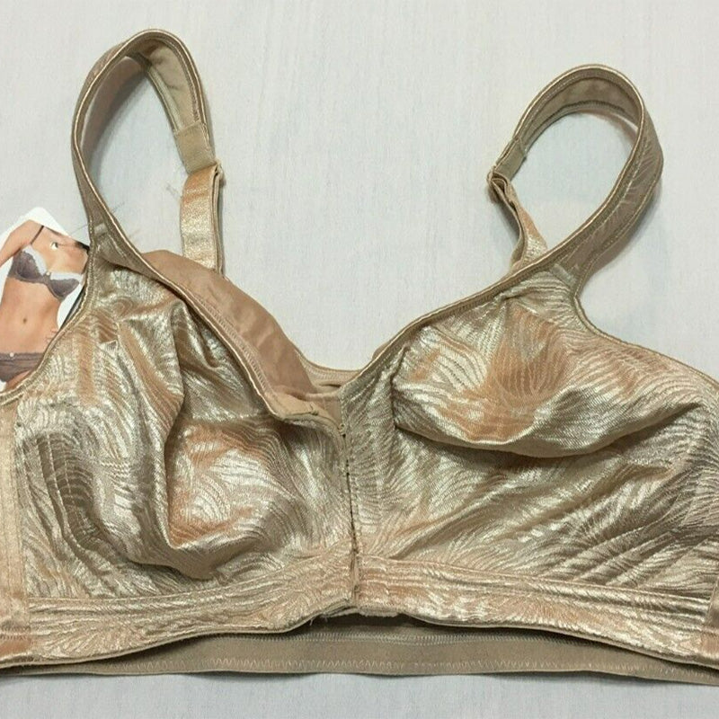 NWD Playtex Women's 18 Hour Front Close Beige 38C