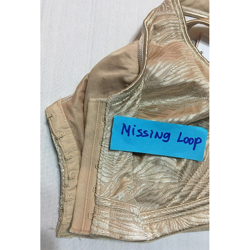 NWD Playtex Women's 18 Hour Front Close Beige 38C