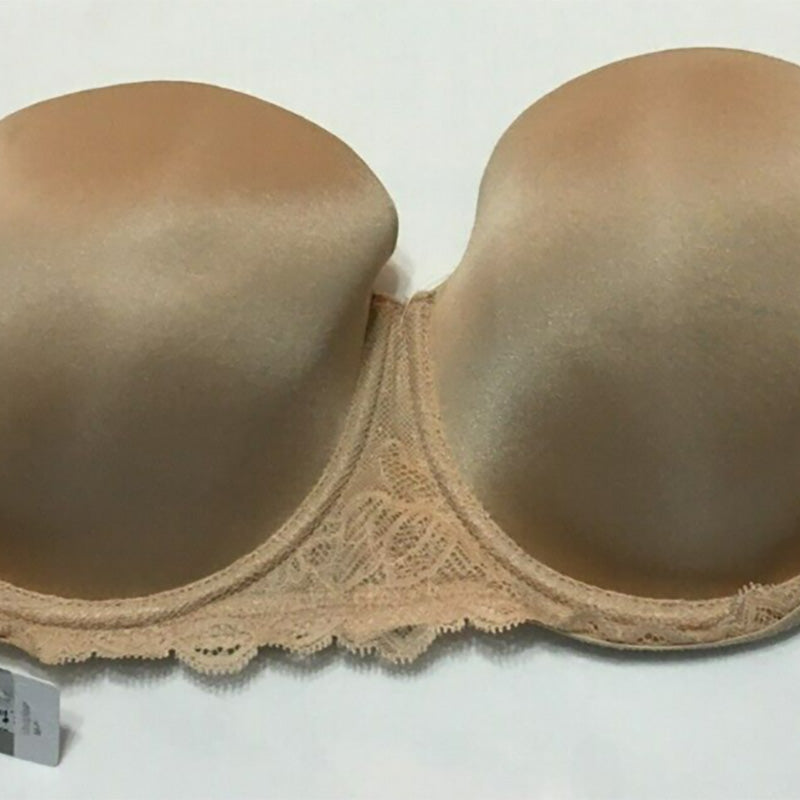 Calvin Klein Seductive Comfort Strapless Multiway Bra Beige 38C