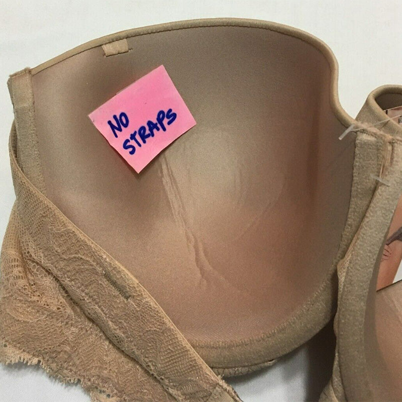 Calvin Klein Seductive Comfort Strapless Multiway Bra Beige 38C