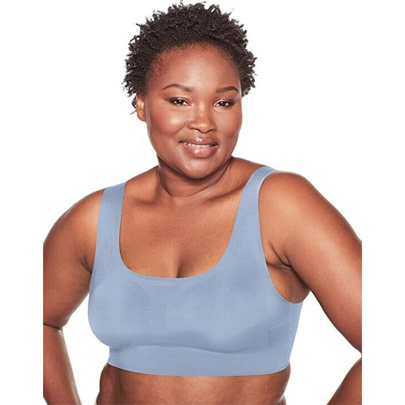NWD Bali womens Seamless Bra Blue L