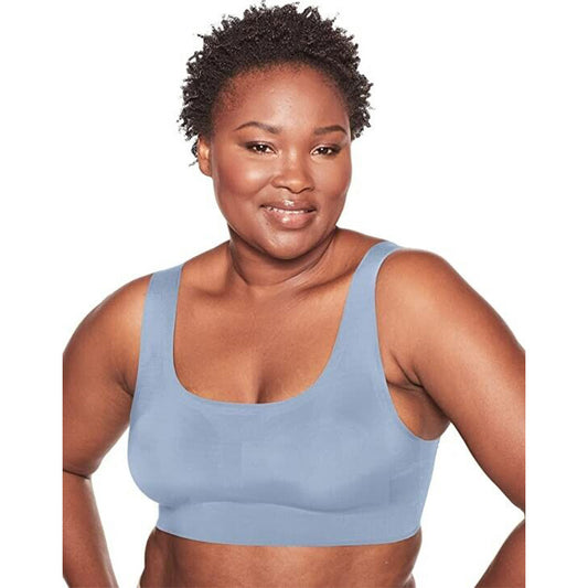 NWD Bali womens Seamless Bra Blue L