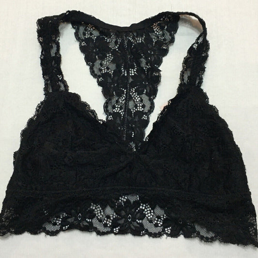 Jenni Bralette Lace Black M