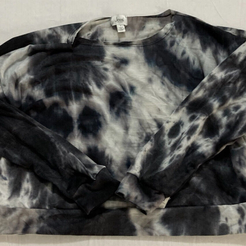 Jenni Women's Tie-Dyed Loungwear Top Multicolor M