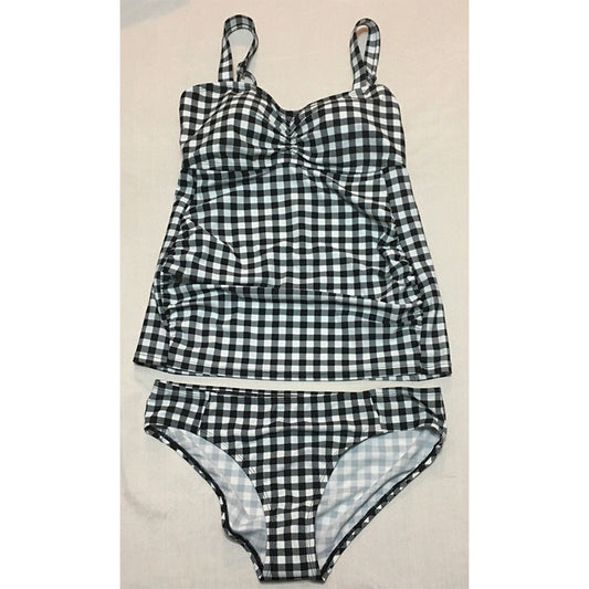 Beach Bump Swimwear Black And White S